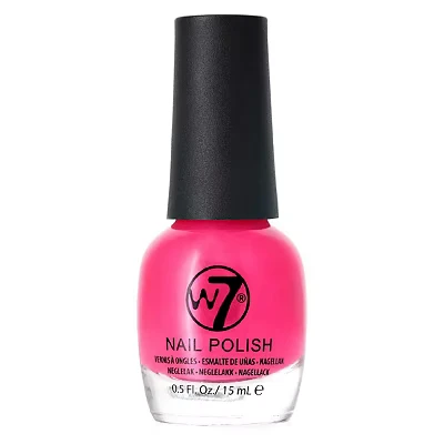 Image of W7 Nail Polish Fuchsia 15ml