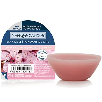 Image of Yankee Candle Wax Melts Cherry Blossom Up to 8 Hours of Fragrance 1 Count
