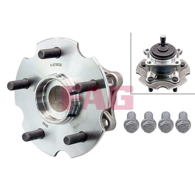 Image of 4245005080, 4245005080WB, 4245012110, 4245012110WB Wheel bearing kit FAG 713 6211 20 Photo corresponds to scope of supply 151,8, 75,7mm