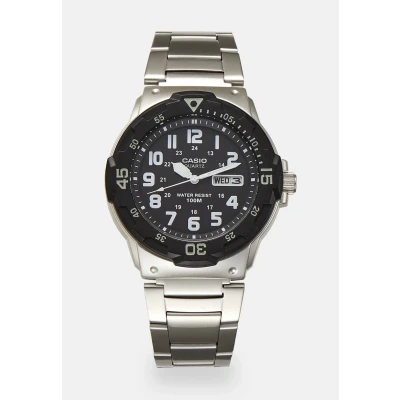 Image of Casio Casual Watch MRW 200HD 1BVEF, Silver/Black