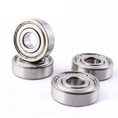 Image of Deep Groove Ball Bearing 4 PCS 609/10 ABEC 1 10x24x7 mm Miniature 609 10 Z ZZ Bearings RS 2RS 609/10ZZ 609/10RS(609 ZZ)