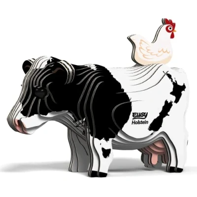 Image of EUGY 079 Holstein Eco Friendly 3D Paper Puzzle