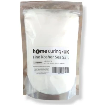 Image of Fine Kosher Sea Salt, 100% Pure, NO Additives, NON IODISED. (1.25kg)