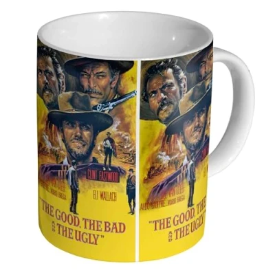 Image of The Good, Bad and Ugly Classic Poster Ceramic 11oz Tea Coffee Mug/Cup
