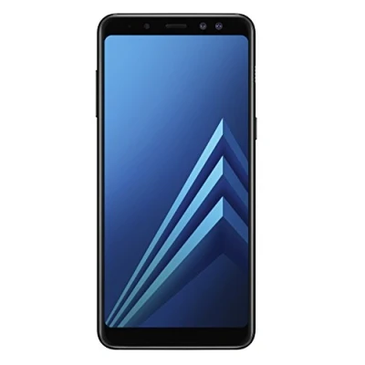 Image of Samsung Galaxy A8 (2018), 32GB, Black (Renewed)