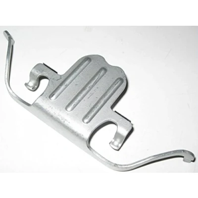 Image of BMW Front Brake Caliper Pad Anti Rattle Spring Clip 34116776526 Genuine