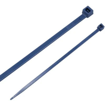 Image of Edison Cable Ties, Metal Detectable, Blue 360x7.5mm
