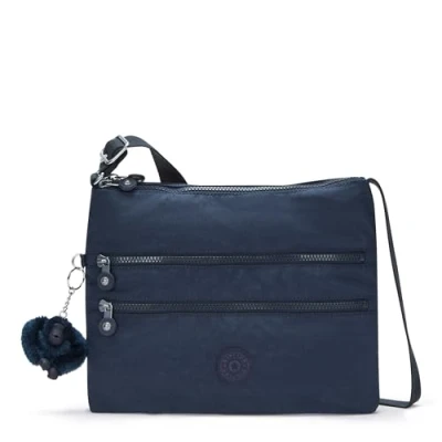 Image of Kipling Women&#039;s Alvar Crossbody Bag, Blue Bleu, Medium