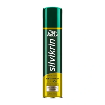 Image of Wella Silvikrin Firm Hold Hairspray, 75ml