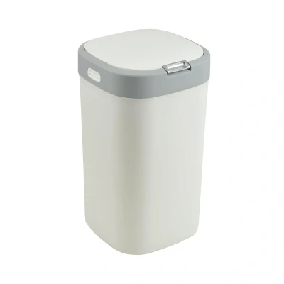 Image of MOTEK Waste Baby Nappy Bin Design pail trash can with Odour control Locking Disposal Quick and easy to replace bags Capacity 19 litres