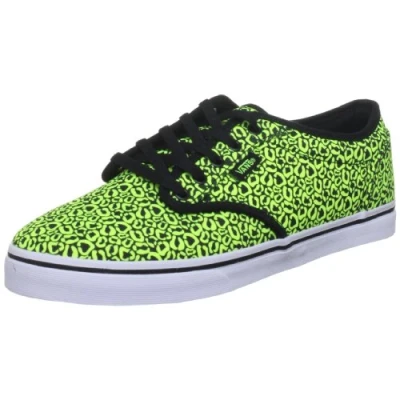 Image of Vans Atwood Low Lace Up Yellow Canvas Womens Plimsolls NJO7IJ Size UK 4.5
