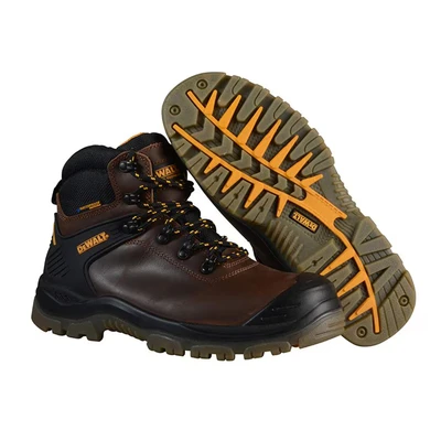 Image of DeWALT Men’s Newark Safety Boots, Brown (Brown), 6 UK 40 EU
