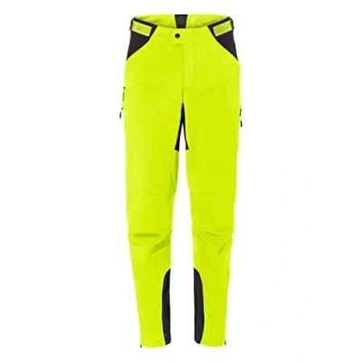 Image of VAUDE Qimsa Ii Men&#039;s Softshell Trousers Neon Yellow