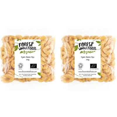 Image of Forest Whole Foods Organic Banana Chips (500g)
