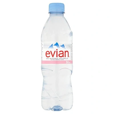 Image of (24 Pack of ) Evian Water 50Cl