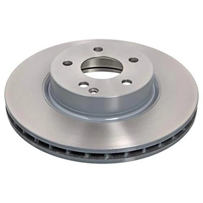 Image of 2114210912, A2114210912 Brake disc FEBI BILSTEIN 30598 Front Axle 312mm 28mm 5 Hole 112mm internally vented Coated MERCEDES BENZ: CLS Coupe