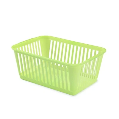 Image of Whitefurze Handy Basket, Plastic, Lime Green, 37 cm