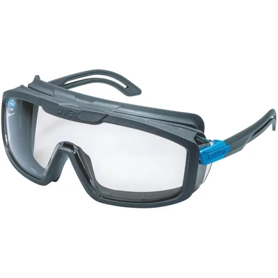 Image of Uvex i guard Safety Glasses for Work and Laboratory Transparent/Anthracite Blue