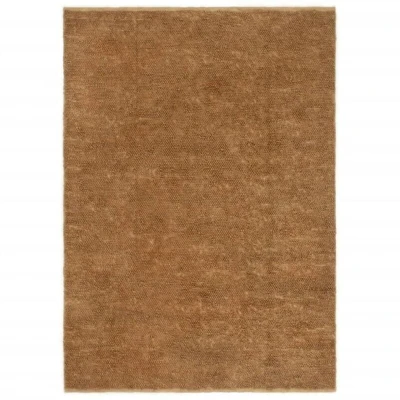 Image of vidaXL Handmade Loop Pile Rug 120x180 cm Jute and Cotton