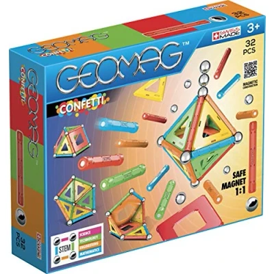 Image of Geomag Confetti 32pcs, mixed colours