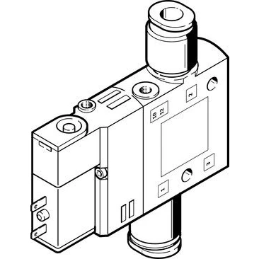 Image of Festo 196847 CPE10 M1Bh 3Gl Qs 6 Solenoid Valve