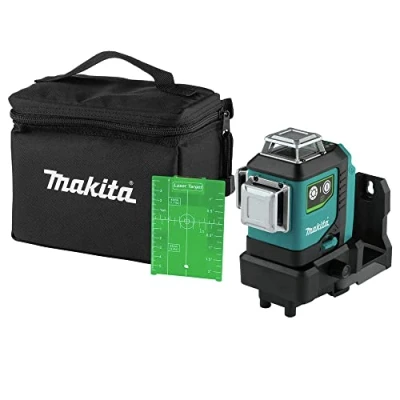 Image of Makita SK700GDZ Max Li ion CXT Green Multi Line Laser, Batteries and Charger Not Included, Green, 12 V