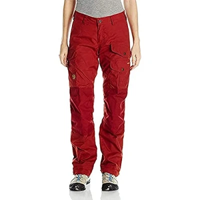 Image of Fjällräven Vidda Pro W. Women&#039;s Short Trousers, Womens, 89335, Deep Red, 38