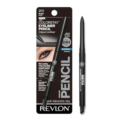 Image of Revlon Colorstay Eyeliner Pencil #201 Black 0.01oz