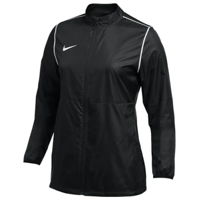Image of Nike BV6895 010 Repel Park20 Jacket Women&#039;s BLACK/WHITE/WHITE Size XS