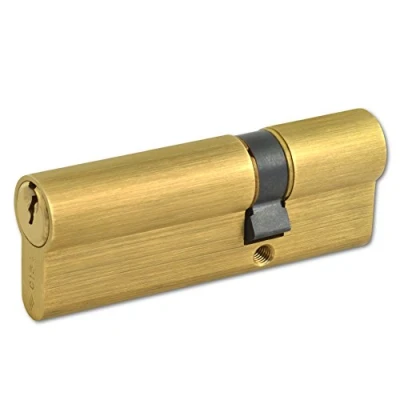 Image of CISA C2000 Euro Double Cylinder 80mm 30/50 (25/10/45) KD PB