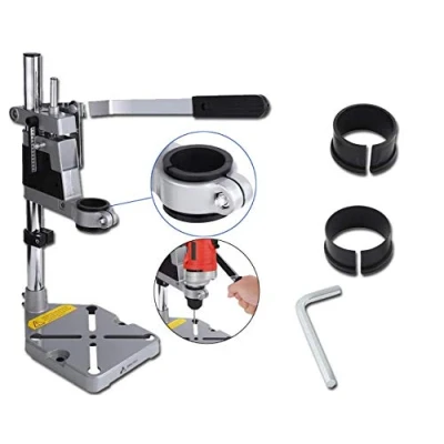 Image of Drill Press Stand for Electric Workbench, Universal Workbench Clamp Drilling Machine Support Hand Holder Power Tools Accessories Assisting in Home or Store