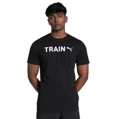 Image of PUMA Men&#039;s Graphic TEE Train