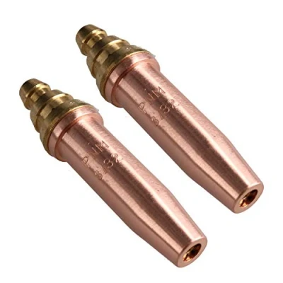 Image of PNM Oxy Propane Gas Cutting Nozzle Tip Standard Length 3/32&quot; 90 150mm 2pk