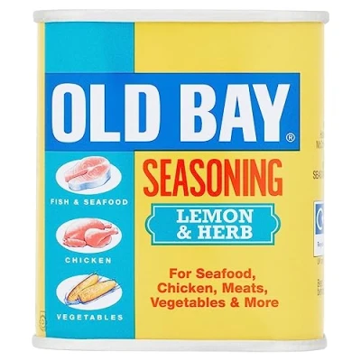 Image of Old Bay Lemon &amp; Herb Seasoning 75 G Flavourful Taste Blend of 14 Herbs and Spices with Versatile Spice, All purpose Perfect for Vegetables, Chicken, Fish, Pasta Pop Corn