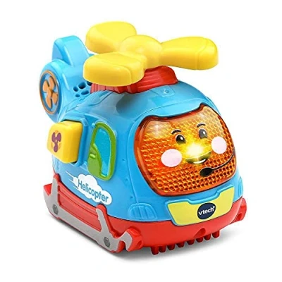 Image of Vtech Toot Drivers Helicopter Interactive Toddlers Toy for Pretend Play with Lights and Sounds Suitable Boys &amp; Girls 12 Months, 2, 3, 4 + Years, English Version , 60 x 85 65 millimeters