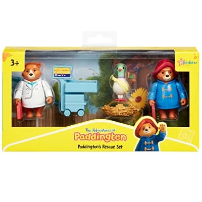 Image of Rainbow Designs Official Paddington Bear Rescue Kit The Adventures of Figurines for Kids