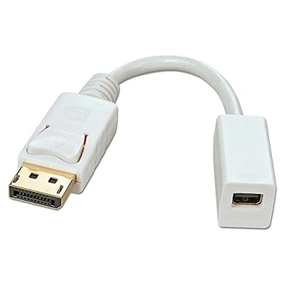 Image of LINDY DisplayPort Male to Mini Female Adapter Cable