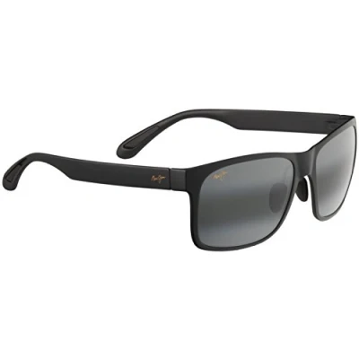 Image of Maui Jim Unisex Sunglasses, Size: One Size, Matte black