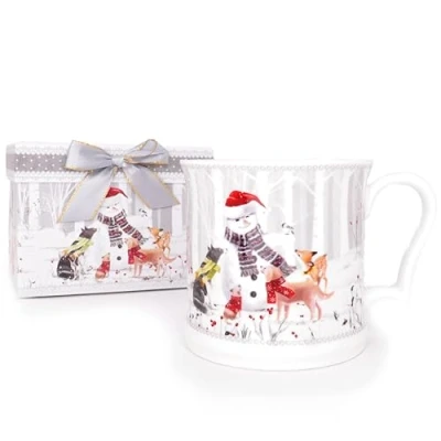 Image of Christmas Concepts® Snowman &amp; Friends Deluxe Ceramic Tableware Range (Mug)