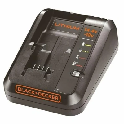 Image of BLACK+DECKER 1Ah Charger for 18V and 14.4V Batteries, Orange, BDC1A QW