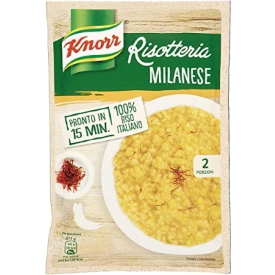 Image of 6 x Knorr Risotto alla Milanese Rice Saffron 175 g 100% Italian Prepared Food