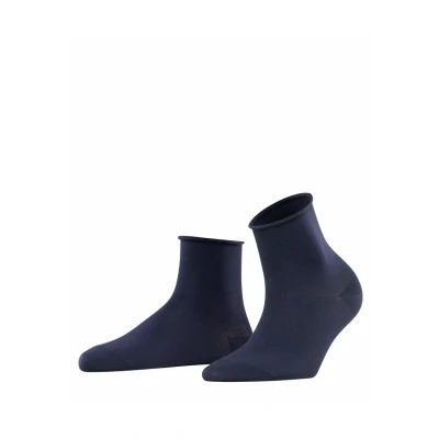 Image of FALKE Women&#039;s Cotton Touch W SSO Thin Plain 1 Pair Socks, Black (Black 3000) new eco friendly, 5.5 8