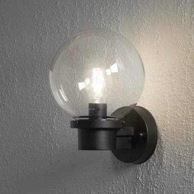 Image of Nemi Outdoor Basic Up Light Sensor Black, IP44