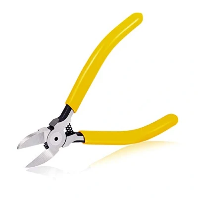 Image of SPEEDWOX Flush Cutter Wire Side Cutting Pliers Diagonal 5 Inches Precision Nippers for Electronics Repair Jewelry Crafts