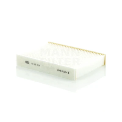Image of 87139YZZ46, 88508YV010 Pollen Filter MANN CU 20 013 Particulate 195mm 146mm 32mm TOYOTA: Aygo, CITROËN: C1 II, PEUGEOT: 108 Hatchback