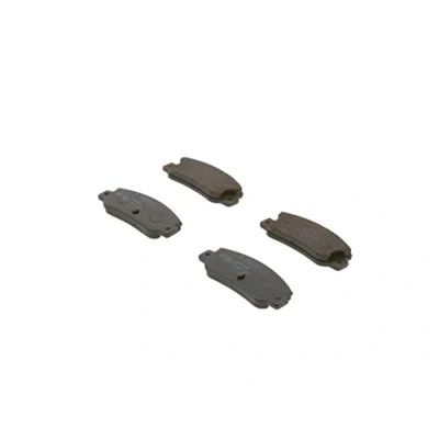 Image of Bosch BP618 Brake Pads Rear Axle ECE R90 Certified 1 Set of 4