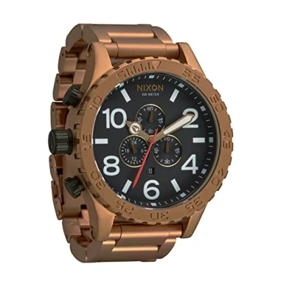 Image of Nixon Men Analog Quartz Watch with Stainless Steel Strap A083 5145 00