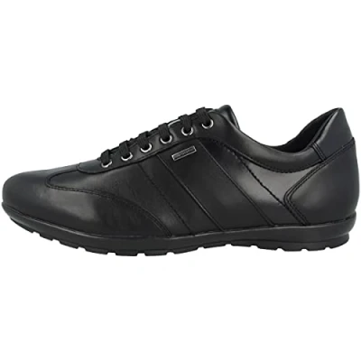 Image of Geox Mens U Symbol B Abx Shoes, Black, 6 UK