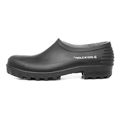 Image of Dunlop Protective Footwear MonoColour Wellie shoe, Safety Clogs Unisex Adults, Black (Black), 3 (36 EU)