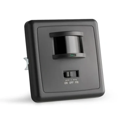 Image of SEBSON PIR Sensor Light Switch Indoor Wall Flush Mounted, Programmable, Range 9m/160 Infrared Motion for LED Lights, Mount Boxes 60mm, 3 Wire